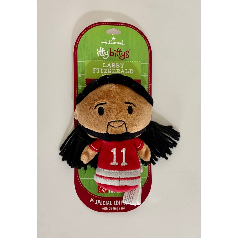 NEW!! HALLMARK Itty Bittys Larry Fitzgerald Arizona Cardinals Football‎ Player